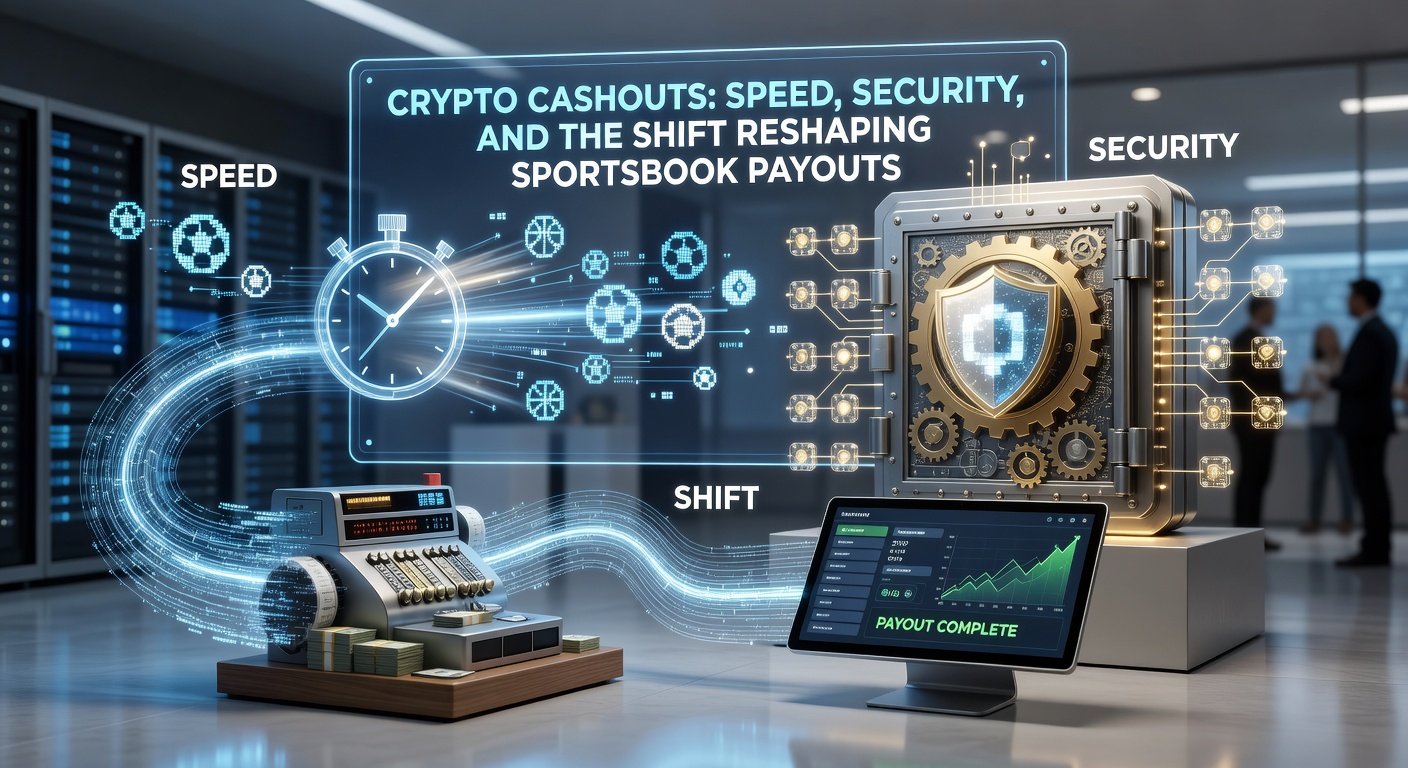 Digital wallet interface showing cryptocurrency transaction confirmation on a sportsbook app, highlighting instant payout speed