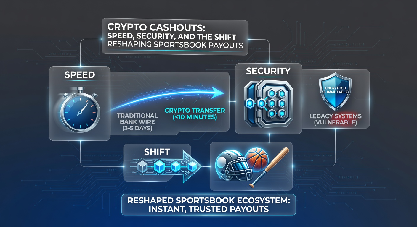 Blockchain network visualization with secure crypto transactions flowing between sportsbook and user wallet, emphasizing encryption and verification processes